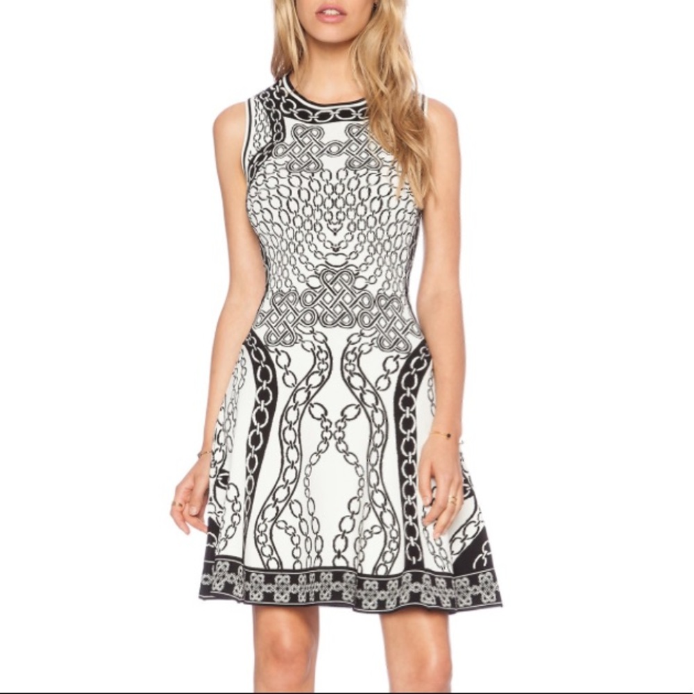 Diane von Furstenberg Knit Fit & Flare Dress NWT